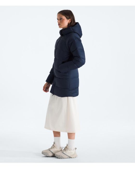 The North Face Blue Hydrenalite City Parka Hooded Jacket