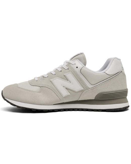 New Balance Green 574 Casual Sneakers From Finish Line for men