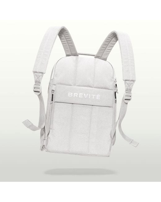 Brevite White The Backpack