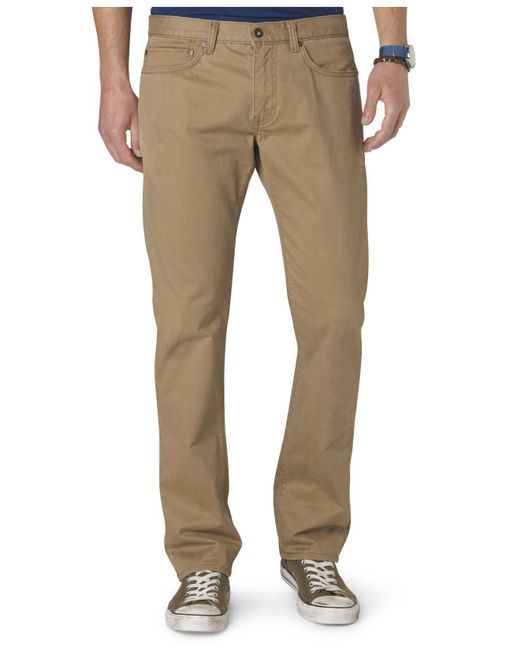 Dockers Natural Men's Big & Tall Straight-fit Jean-cut Stretch Khaki Pants for men