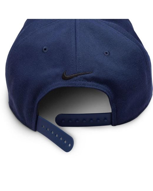 Nike Blue And  Retro Pro Performance Snapback Hat
