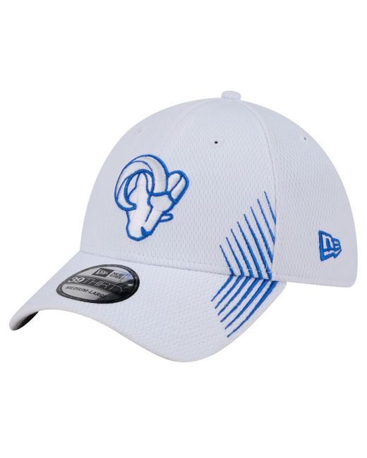 KTZ Blue Los Angeles Rams Active 39thirty Flex Hat for men