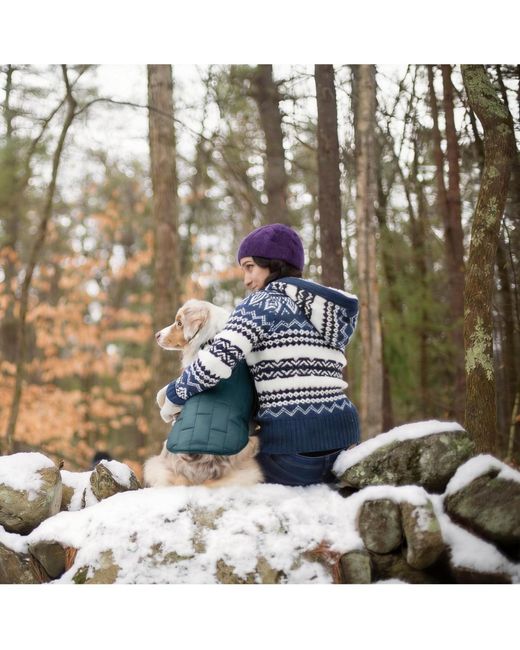 Aronkl Purple Loft Dog Jacket: Insulated