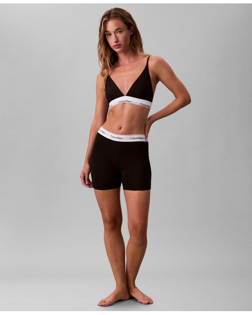 Calvin Klein Black Icon Cotton-modal Boxer Brief Qf8528