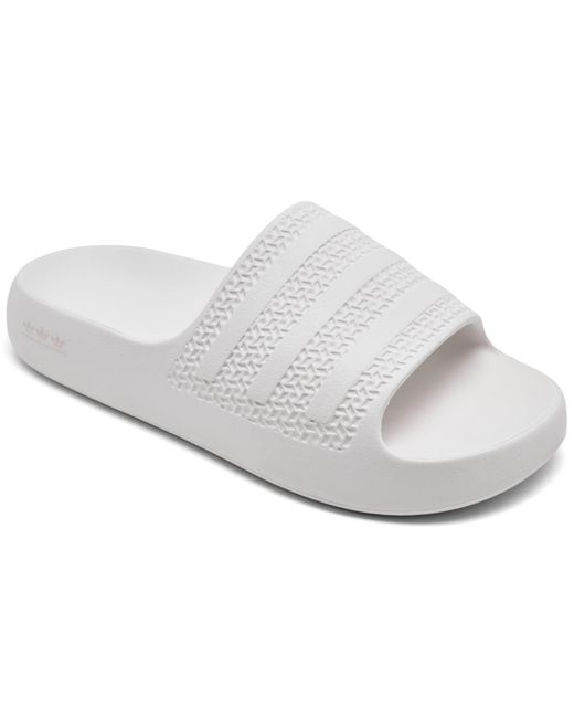 adidas Synthetic Originals Adilette Ayoon Slide Sandals From Finish Line in White | Lyst