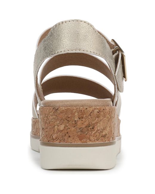 Dr. Scholls Multicolor Once Twice Espadrille Platform Sandals