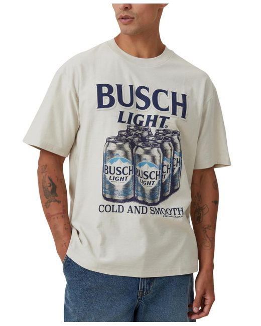 Cotton On Gray Busch Light Loose Fit T-shirt for men