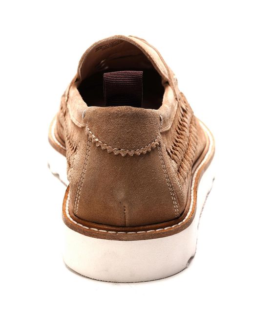 Carlos By Carlos Santana Brown Zenith Tassel Loafer for men