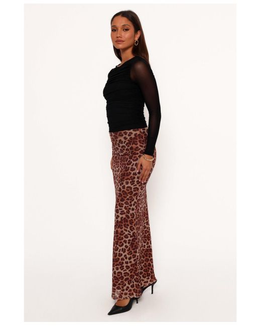 Petal & Pup Red Cici Maxi Skirt