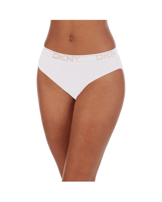 DKNY Cotton Bikini Underwear Dk8822 in White Lyst
