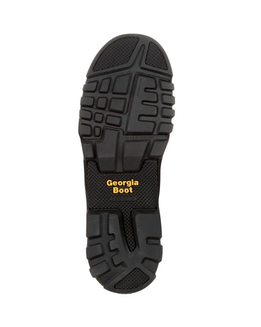 Georgia Boot Black Amplitude Composite Toe Waterproof Work Boot for men