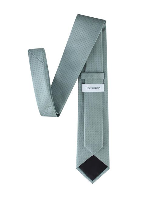 Calvin Klein Blue Manon Micro Solid Tie for men