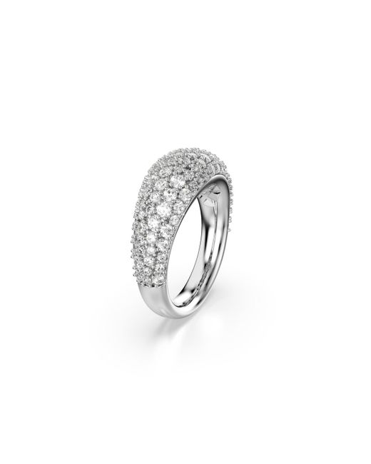 Swarovski Sublima White Rhodium Plated Ring
