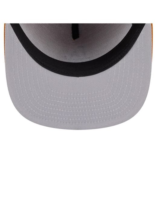 KTZ Orange Los Angeles Dodgers Color Pack A-frame 59fifty Fitted Hat
