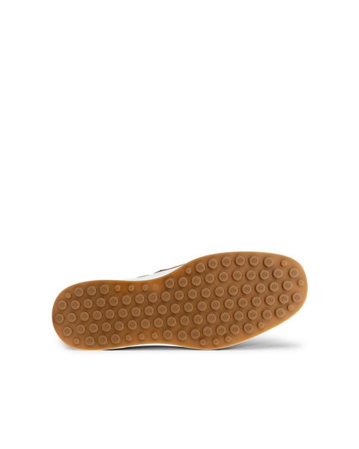 Ecco White Lite Summer Moc Slip On Shoe for men