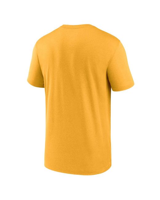 Nike Orange Ucla Bruins Legend Basketball Icon Performance T-shirt for men