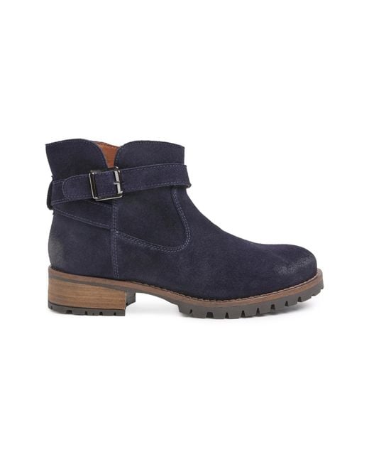 Celtic & Co. Blue Strap Detail Ankle Boot