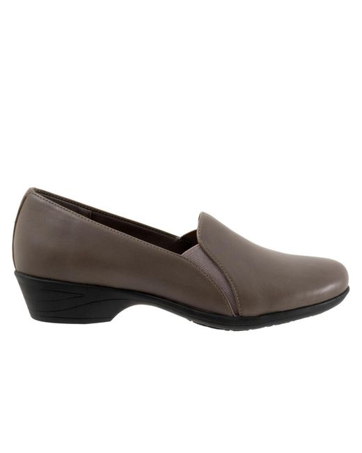 Trotters Gray Reagan Flat