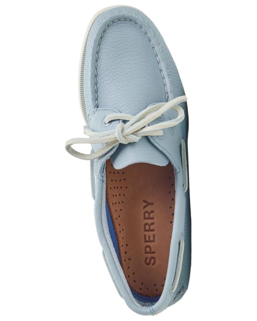 Sperry Top-Sider Blue Authentic Original 2 Eye Lace-up Boat Shoe