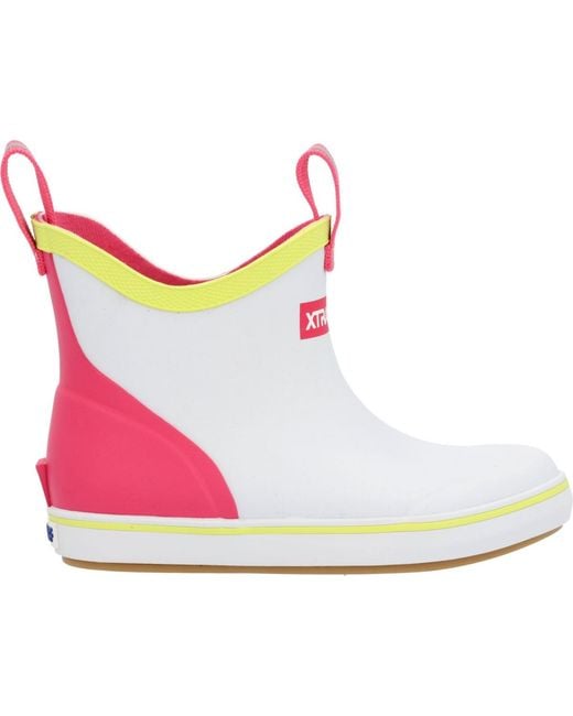 XtraTuf Multicolor Kids Ankle Deck Boot