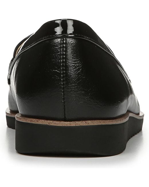 LifeStride Black Zee Slip On Penny Loafers