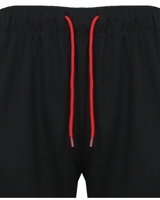 Galaxy By Harvic Red 5-pack Lightweight Breathable Moisture Wicking Mesh Shorts for men