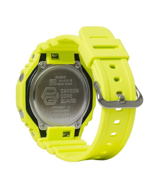 G-Shock Yellow Analog Digital Resin Watch for men