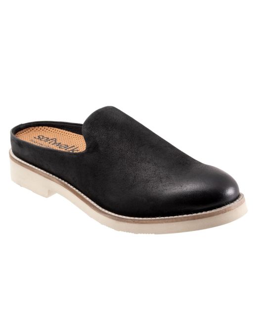 Softwalk® Black Wolcott Ii Flat