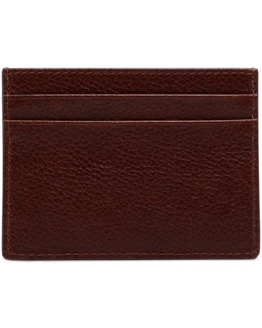 Ted Baker Brown Pebble Leather Wallet