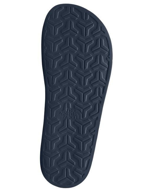 The North Face Blue Base Camp Iii Slide Sandals for men