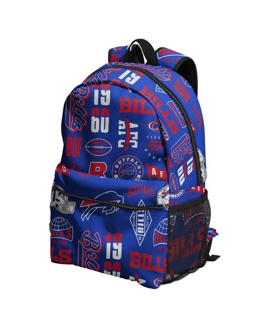 Outerstuff Blue Buffalo Bills Backpack And Lunchbox Set