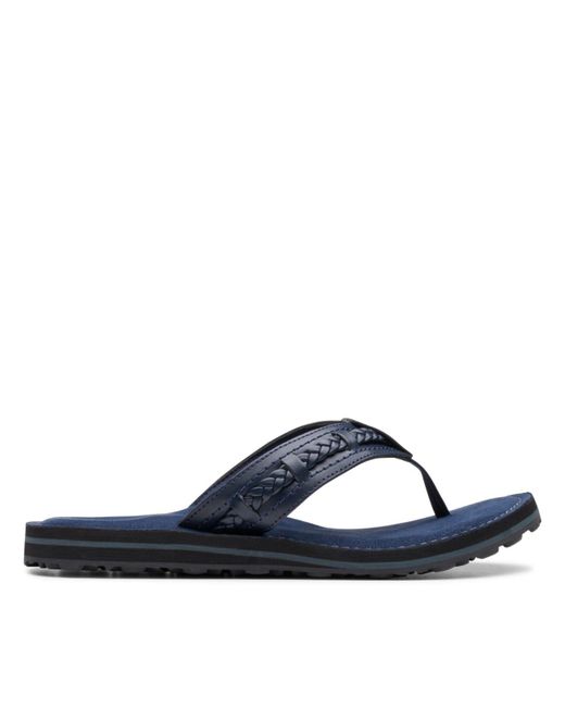 Clarks Fenner Nerice Flip flops in Blue Lyst