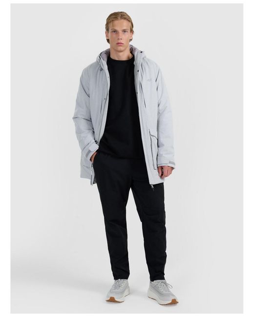 4F Gray Transitional Parka Membrane for men
