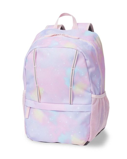 Lands' End Purple Kids Classmate Medium Backpack