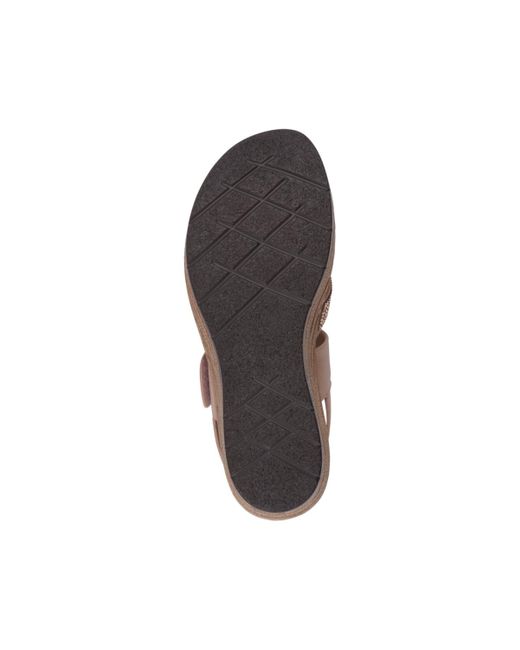 Gc Shoes Brown Lux Embellished Wedge Sandals
