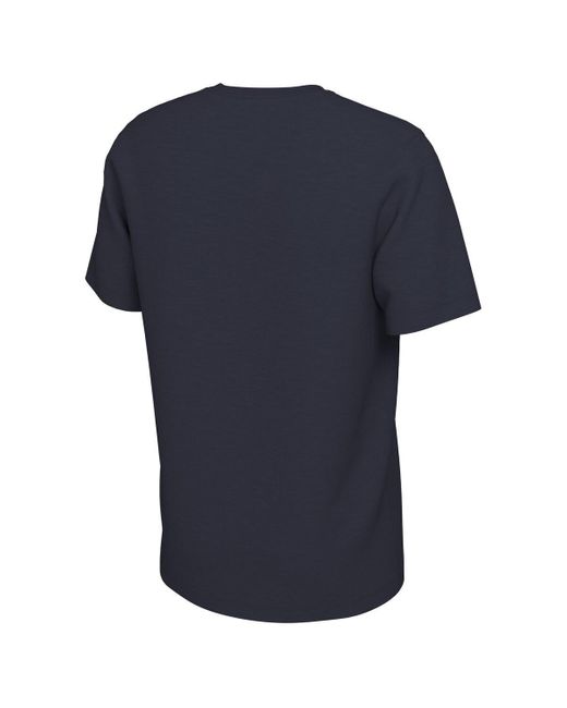 Nike Blue Navy Uconn Huskies 2024 Ncaa Basketball National Champions Locker Room T-shirt for men