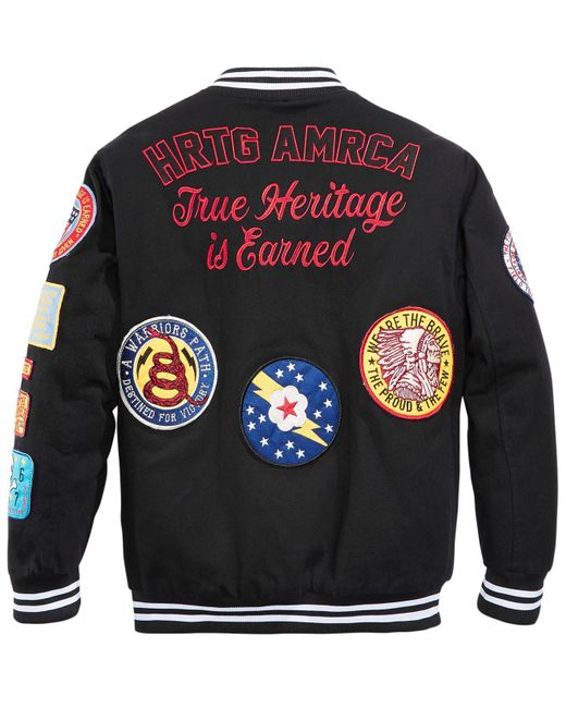 Heritage By America 1776 Bomber Jacket - munimoro.gob.pe