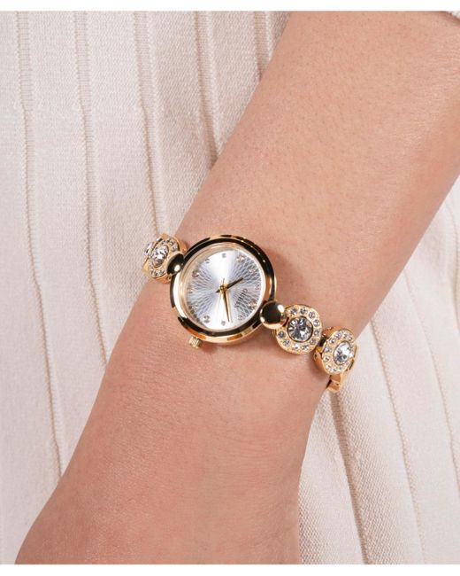Guess Metallic Analog Tone Stainless Steel Watch