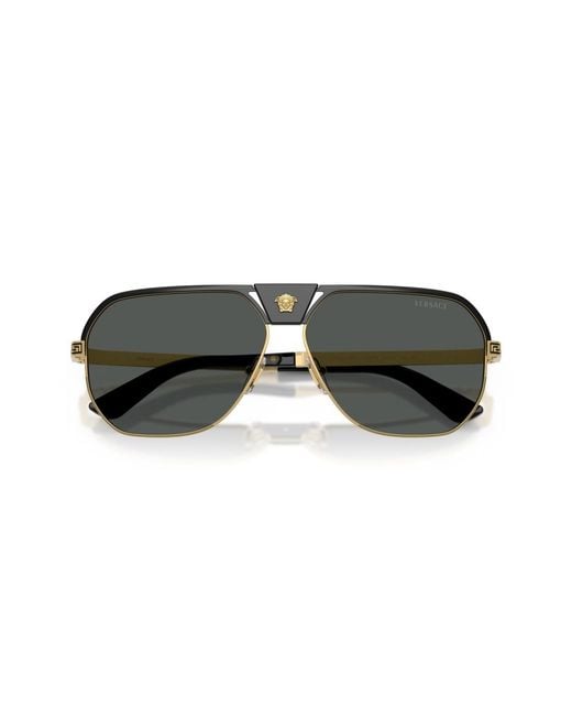 Versace Black Square Sunglasses