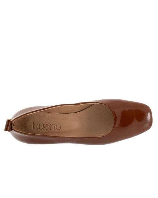 BUENO Brown Elizabeth Flat