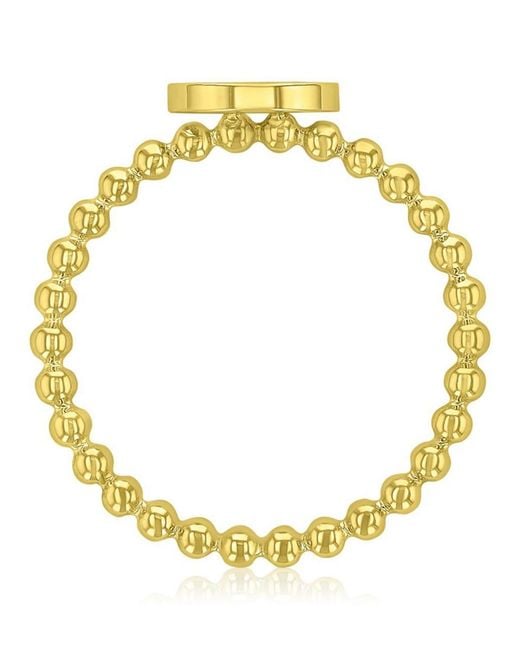 Roxy Waterproof Yellow Pineapple Beads Ring