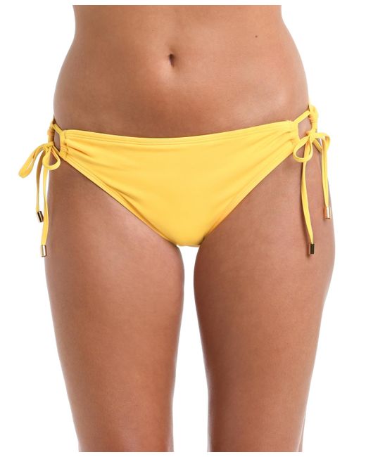 La Blanca Yellow Island Goddess Adjustable Hipster Bikini Bottoms