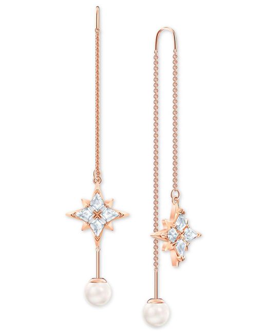 Swarovski star drop earrings sale