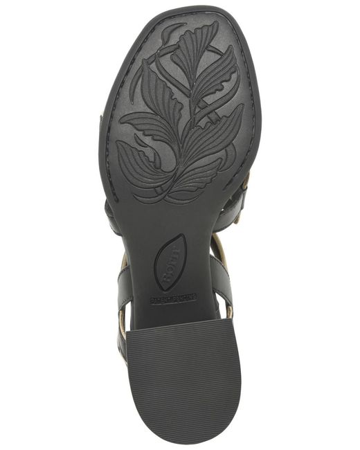 Born Black Sofia Square Toe Sandals