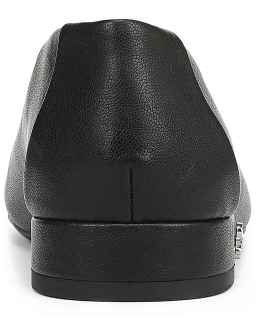 Sam & Libby Black Gretta Square Toe Ballet Flats