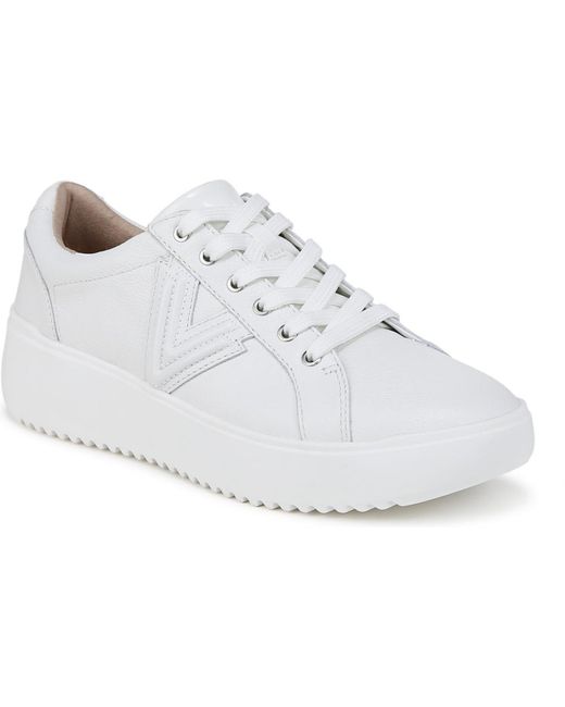 Vionic White Kearny Lace Up Sneakers