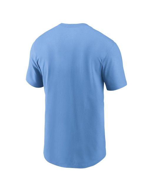 Nike Blue Kansas City Royals Team Swoosh Lockup T-shirt for men