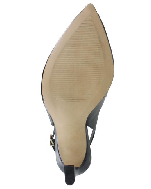 Kenneth Cole Black Priya Slingback Pump