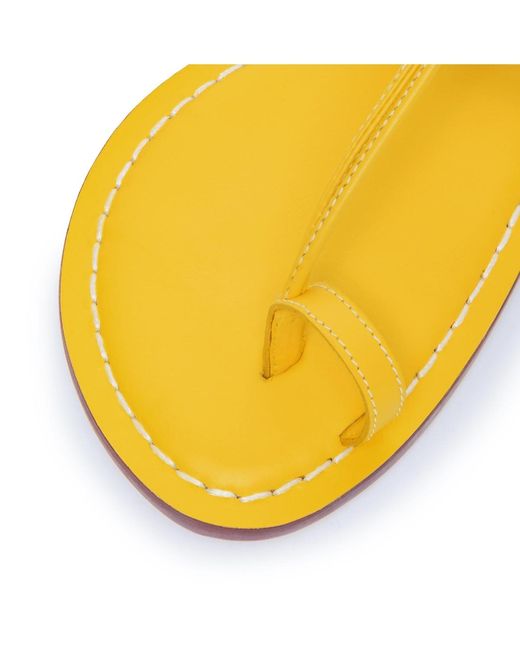 Bernardo Yellow Bernardo Maverick 2 Toe Ring Sandal