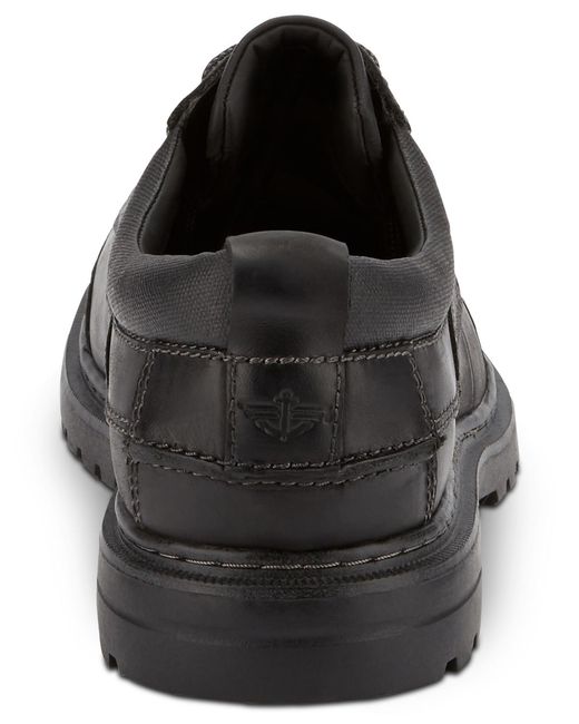 Dockers Black Overton ( Soft Oiled Crazyhorse) Shoes for men
